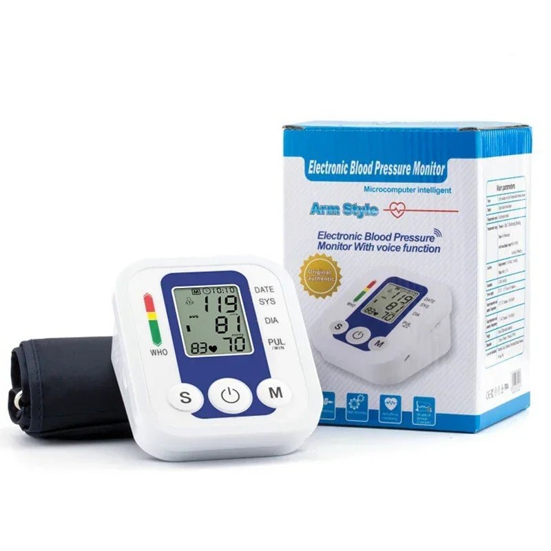 Digital Blood Pressure Monitor Kit + Thermometer & Oximeter - Karterly